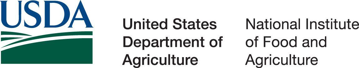 Small USDA Logo - Official NIFA Identifier. National Institute of Food and Agriculture