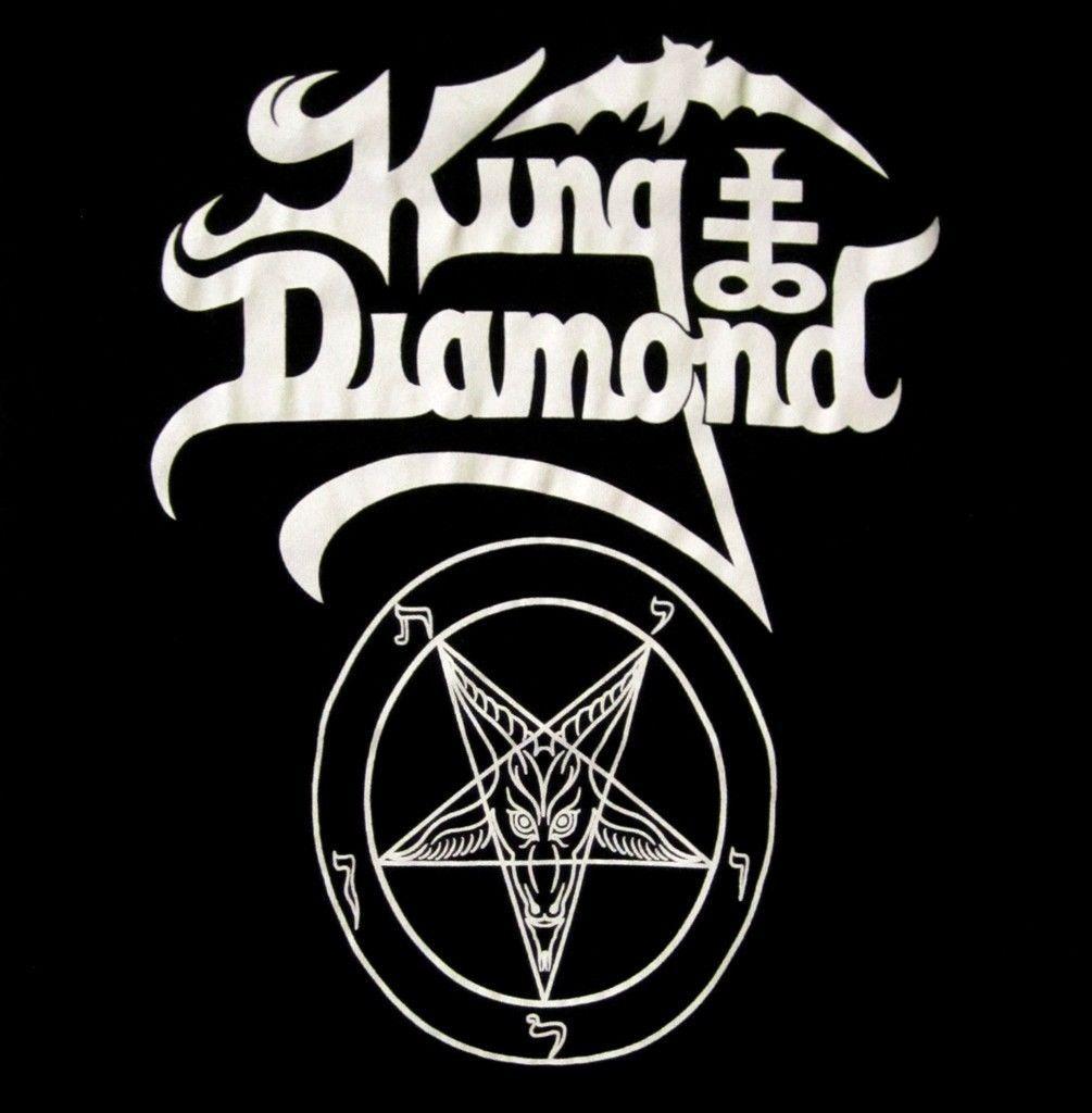 King Diamond Logo - Online Shop KING DIAMOND cd LOGO PENTAGRAM Official Babydoll SHIRT ...