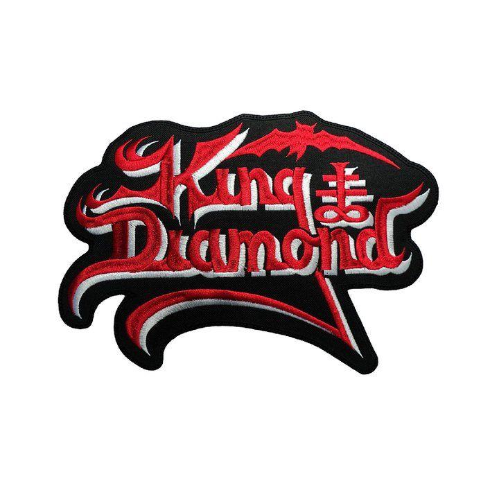 King Diamond Logo - King Diamond Logo Cut Out Backpatch - Rockzone