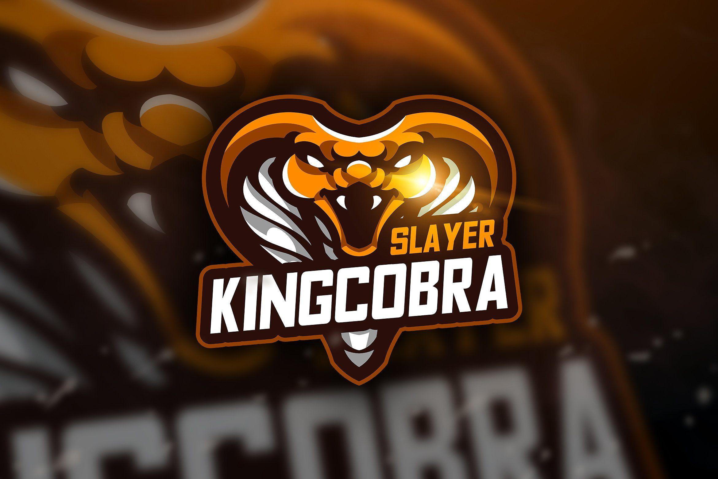 King Cobra Logo - King Cobra Slayer & Esport Logo Templates Creative Market