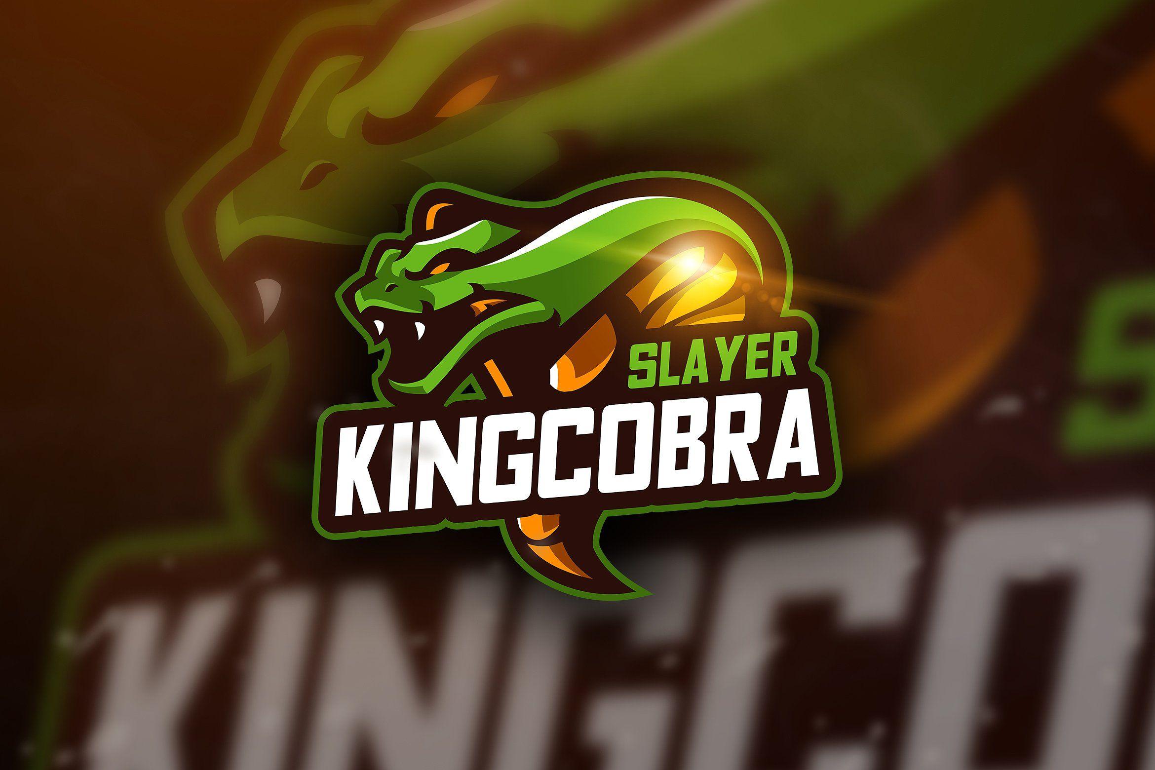 King Cobra Logo - King Cobra Slayer & Esport Logo Templates Creative Market