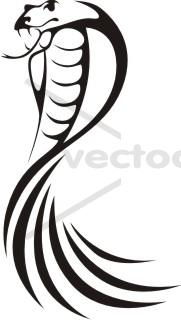 King Cobra Logo - Swish Style King Cobra Snake Icon Logo - Reptiles - Animals - Buy ...