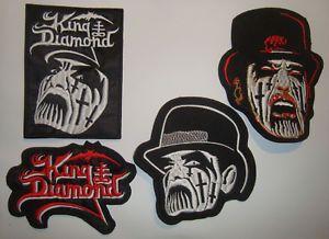 King Diamond Logo - KING DIAMOND - LOGO Embroidered PATCH mercyful fate | eBay