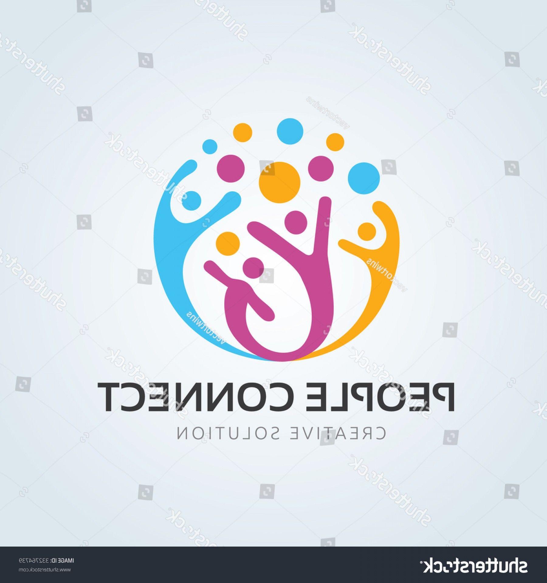 Communication People Logo - People Connection Vector Logo | LaztTweet