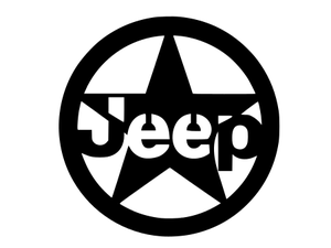 Jeep Star Logo - Jeep Star 2 pegs – J & L Custom Automotive