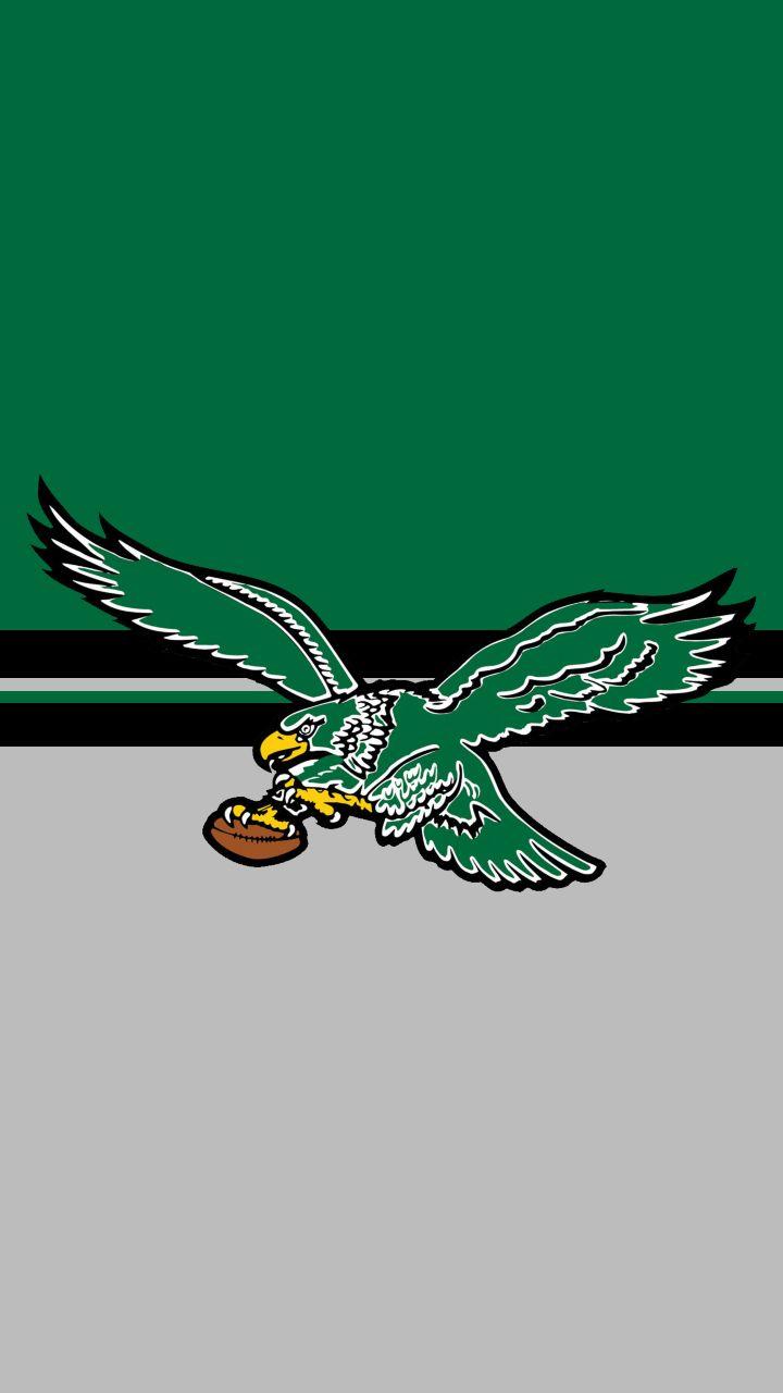 Kelly Green Eagles Logo - Made an Eagles Mobile Wallpaper with the Throwback Logo and Kelly