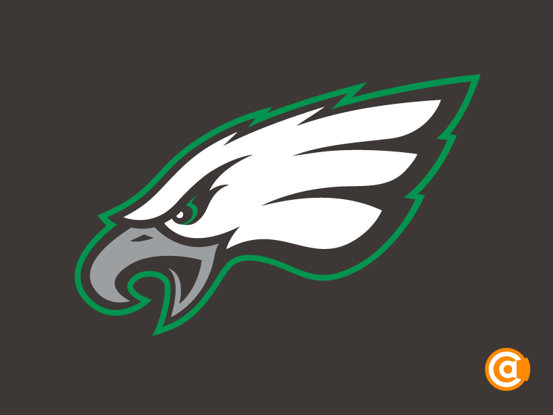 Kelly Green Eagles Logo - NFL | Philadelphia Eagles Primary Logo Modernization by Alex Clemens ...