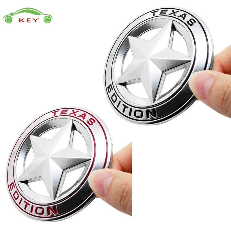 Jeep Star Logo - Car Styling Car Sticker Auto Metal Decal for TEXAS EDITION Star Logo ...