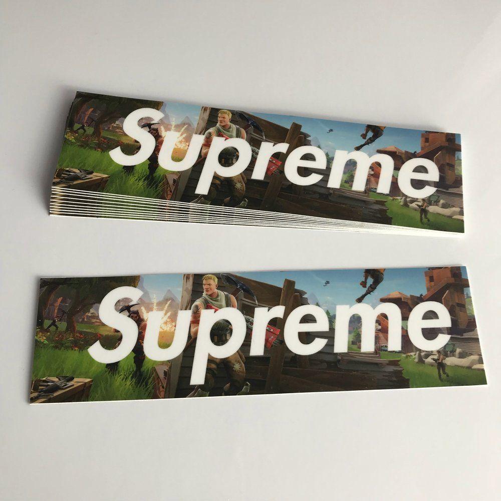 Supreme Fortnite Logo - supreme x fortnite | supcustom