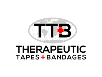 Red White Plus Sign Logo - Therapeutic Tapes Bandages (Logo must be TTB) (plus sign in red