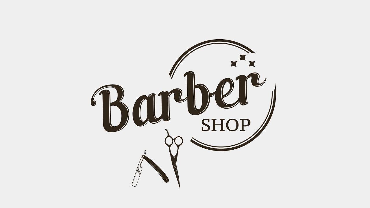Design Shop Logo - Illustrator Tutorial | Barber Shop Logo Design - YouTube