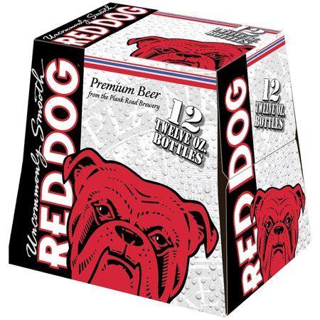 Old Red Dog Beer Logo - Red Dog Beer 12-12 fl. oz. Bottles - Walmart.com
