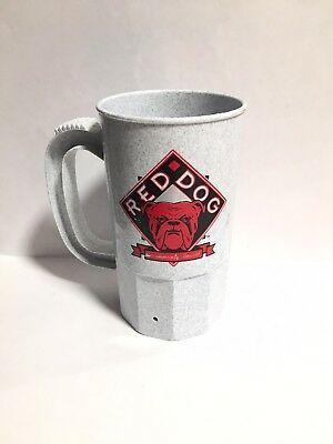 Old Red Dog Beer Logo - RARE RED DOG BEER MILLER Plank Brewery PLASTIC BEER BOTTLE BANK 2 ...