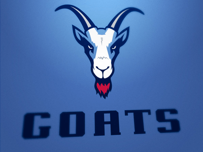 Mountain Goat Football Logo - Poznań Goats