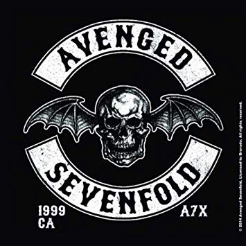 Avenged 7-Fold Logo - Amazon.com | Avenged Sevenfold Coaster Deathbat Crest Band Logo ...