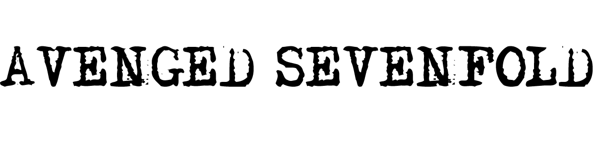 Avenged 7-Fold Logo - Avenged Sevenfold font download - Famous Fonts