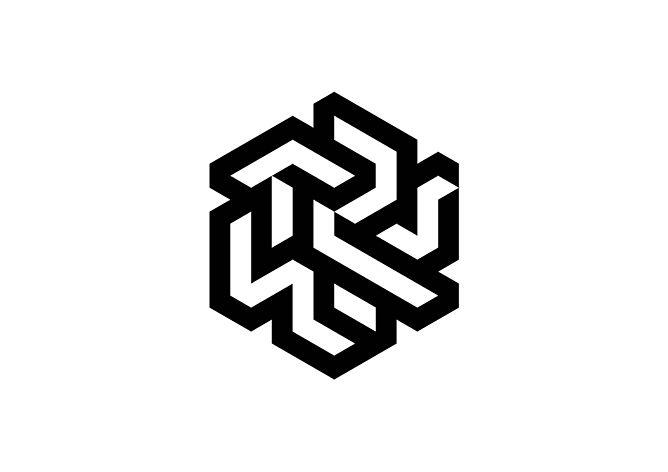 Geometric Hexagon Logo - Alias