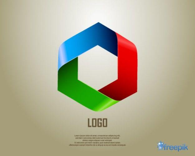 Geometric Hexagon Logo - Logo geometric hexagon Vector | Free Download