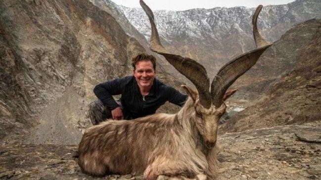 Mountain Goat Football Logo - Banking executive brags after paying $154k to kill endangered goat