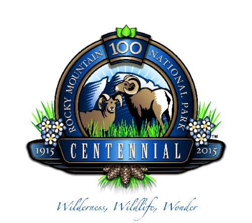 Centenial Logo - Rocky Mountain National Park centennial logo is handiwork of Texan ...