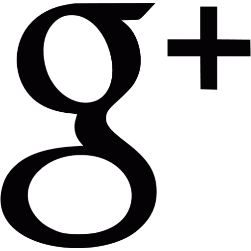 Black and White Pics of Google Plus Logo - Black google plus icon - Free black social icons