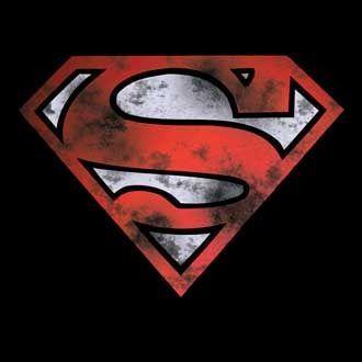 Superman War Logo - Superman War Torn Logo T Shirt. Superman Apparel