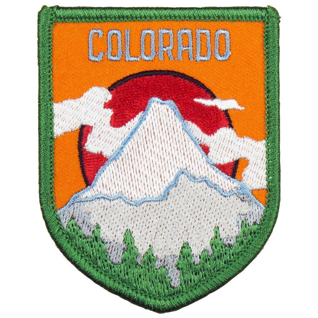 Green and Orange Shield Logo - Coloradical - Colorado Shield Patch (Orange and Green)