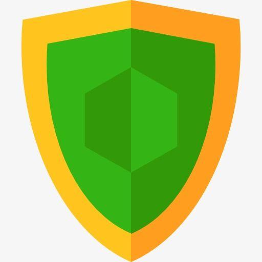 Green and Orange Shield Logo - A Green Shield, Shield, Arms, Cartoon PNG Image and Clipart for Free ...