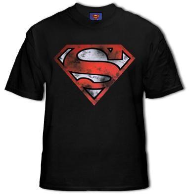 Superman War Logo - Superman Is Dead War Torn Logo T Shirt