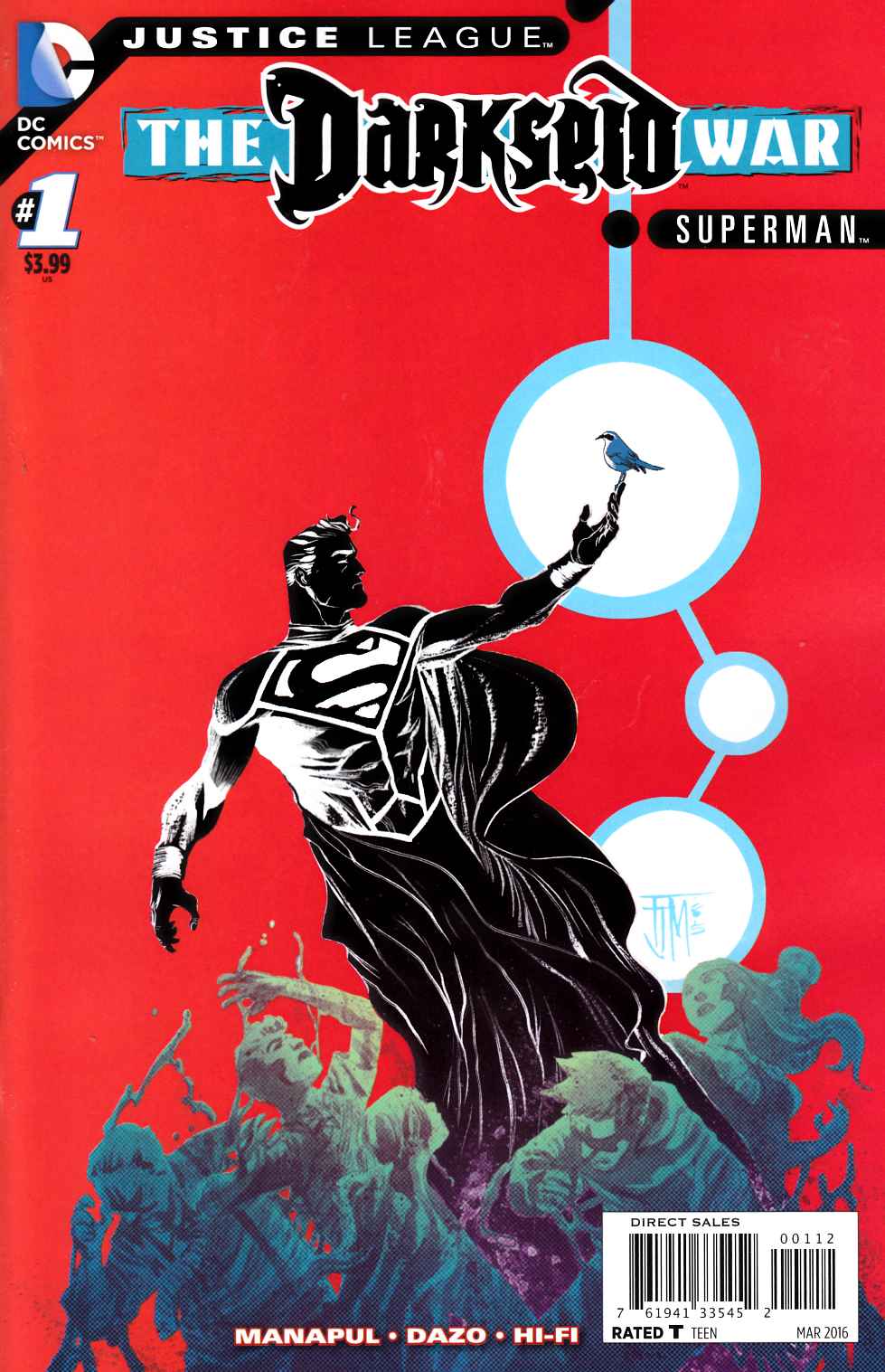 Superman War Logo - Justice League Darkseid War Superman Second Printing DC Comic