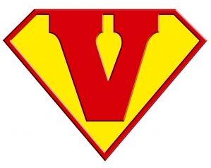 Super V Logo - Vampire Blog