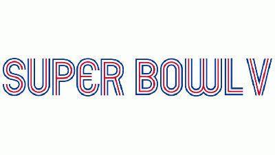 Super V Logo - Logo Super Bowl V Morning Call