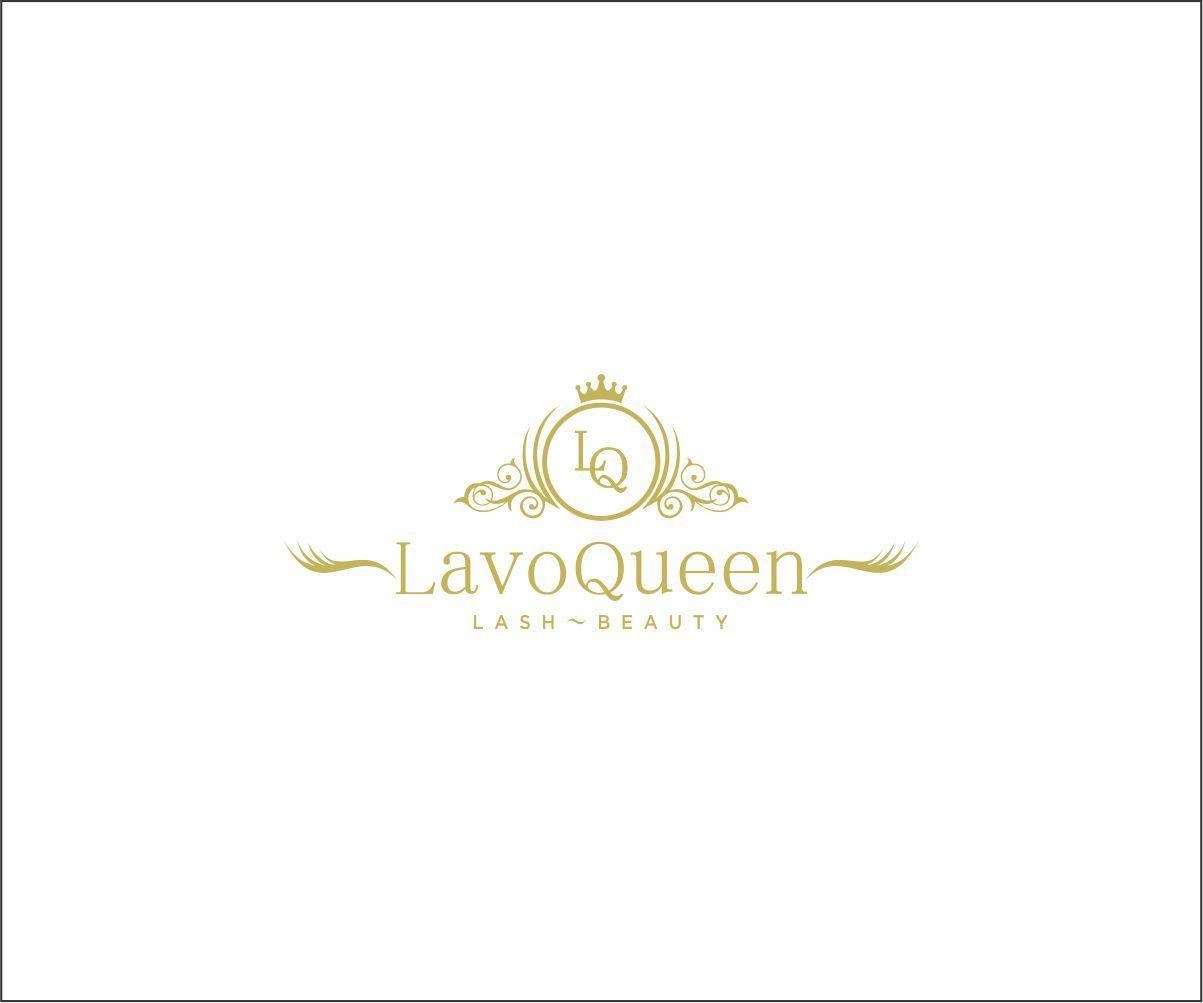 Queen Card Logo - Playful, Feminine, Beauty Logo and Business Card Design