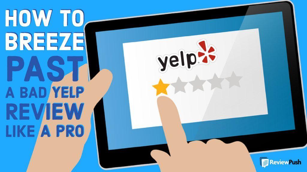 Bad Yelp Logo - How To Breeze Past a Bad Yelp Review Like a Pro | ReviewPush