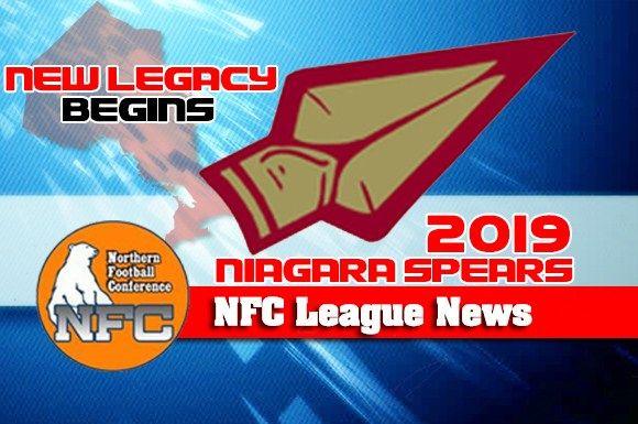 Spear Football Logo - Niagara Spears Join NFC