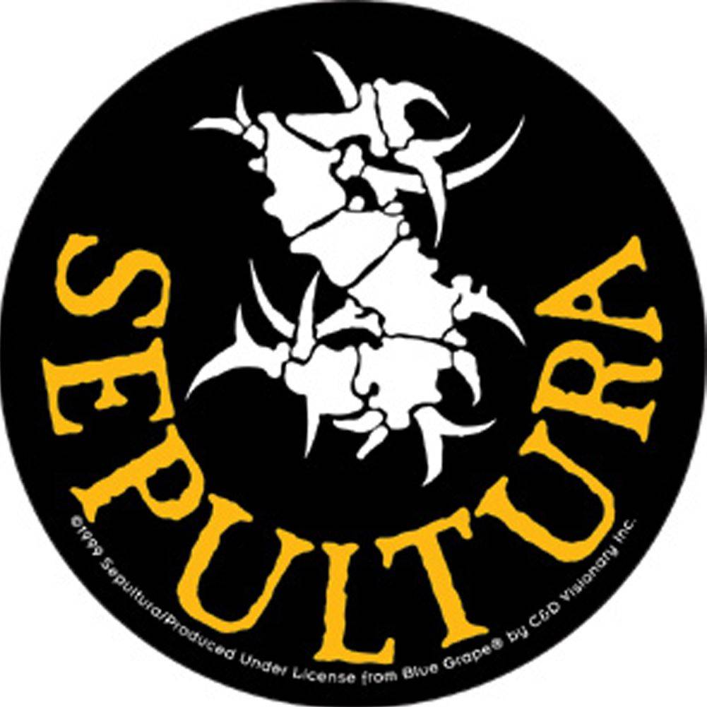 Sepultura Logo - Sepultura Logo Sticker