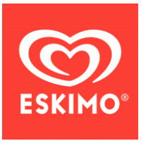 Red Ice Cream Brand Logo - Eskimo (red) | Brands of the World™ | Download vector logos and ...