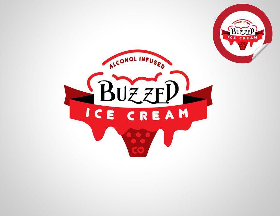 Red Ice Cream Brand Logo - Entry #18 by joshilano for DESIGN LOGO, and label for ice cream ...