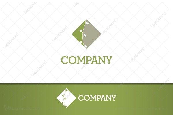 Diamond Shape Logo - Landscape Diamond Shape Logo
