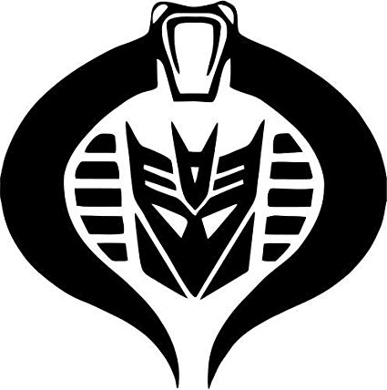 Cobra Decepticon Logo - Transformer Decepticon Cobra Decal Sticker Car