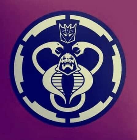Cobra Decepticon Logo - Cobra, Skeletor, Mumm-Ra, Decepticon faction logo, and the Empire's ...