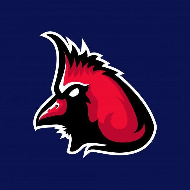 Bird Mascot Logo - Cardinal bird mascot logo Vector