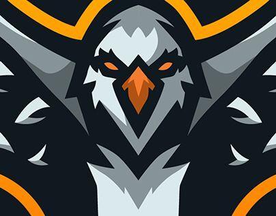 Bird Mascot Logo - Eagle Mascot Logo, sold. Graphics. Logos, Game logo, Sports logo