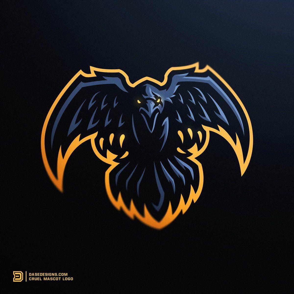 Bird Mascot Logo - Derrick the new Raven Mascot Logo for