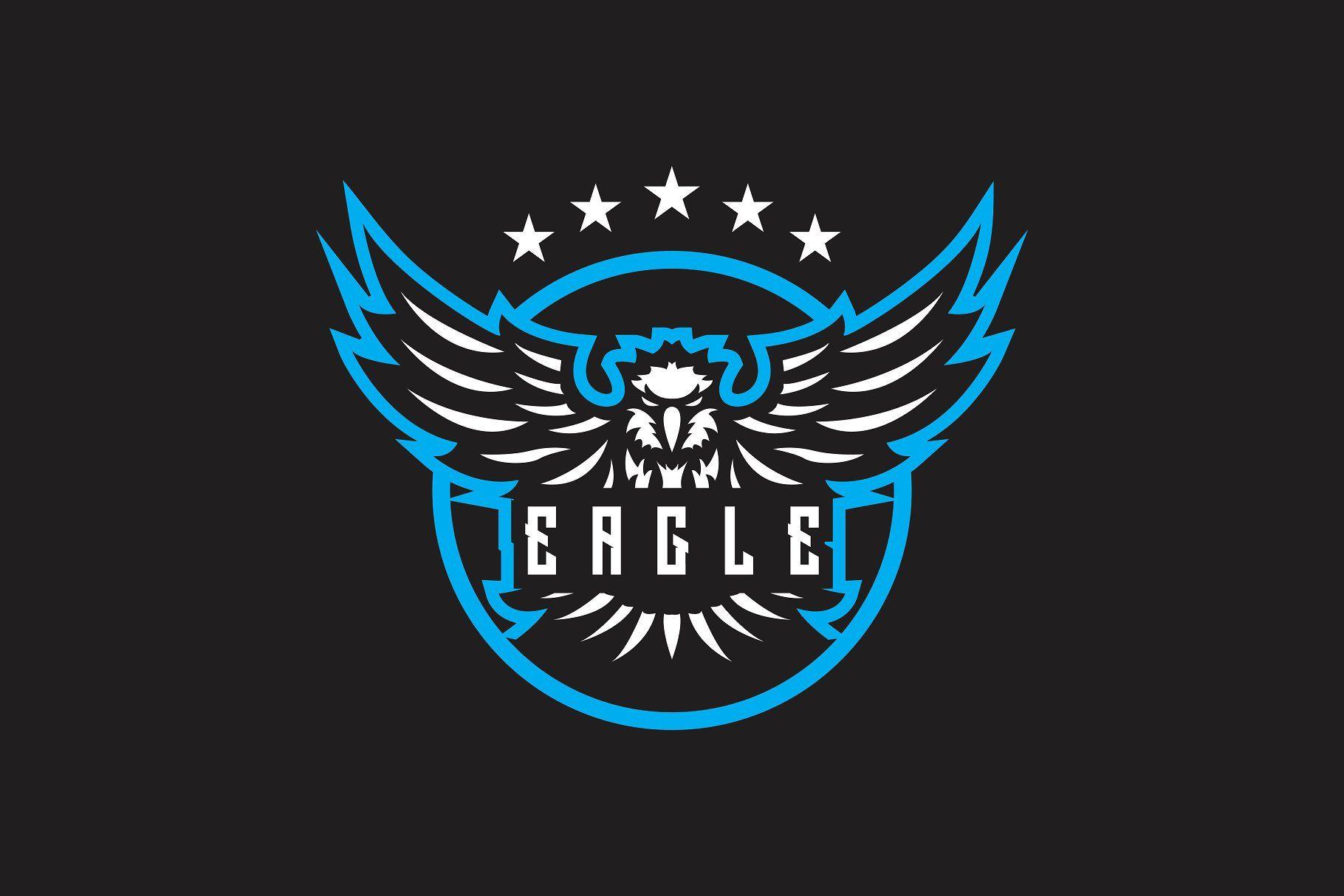 Bird Mascot Logo - eagle mascot logo ~ Logo Templates ~ Creative Market