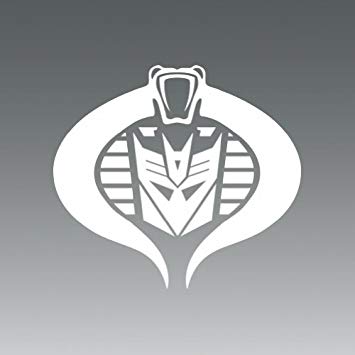 Cobra Decepticon Logo - 2x) 5