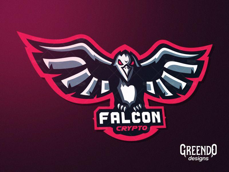 Bird Mascot Logo - Falcon Mascot Logo Made For A Client by Daniel Tsankov. Dribbble