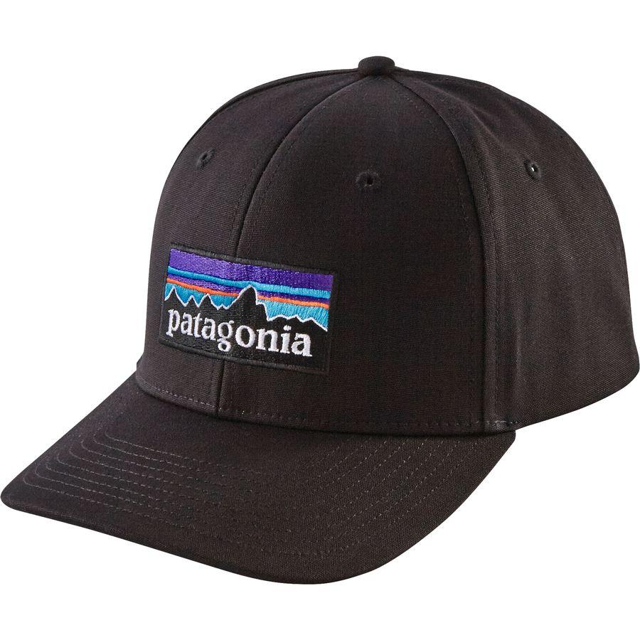 Black Patagonia Logo - Patagonia P-6 Logo Roger That Hat - Men's | Backcountry.com