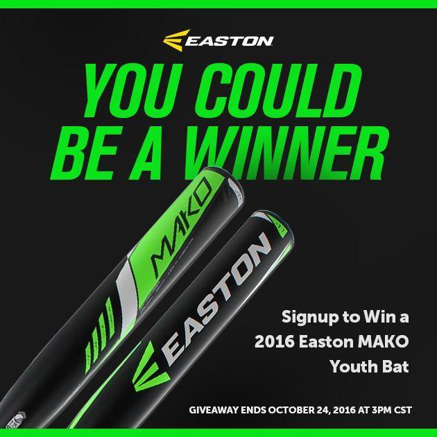 Easton Bat Logo - JustBats.com Easton MAKO Youth Baseball Bat Giveaway! Contest ends