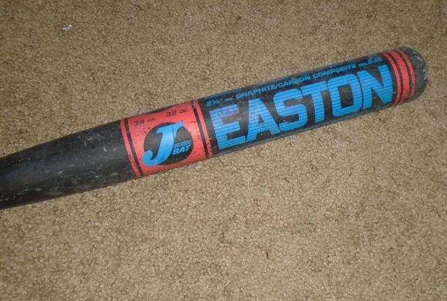Easton Bat Logo - Vtg Easton Bat J Series Graphite Carbon Composite Sj2 34